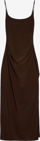 Robe Bershka en marron : devant