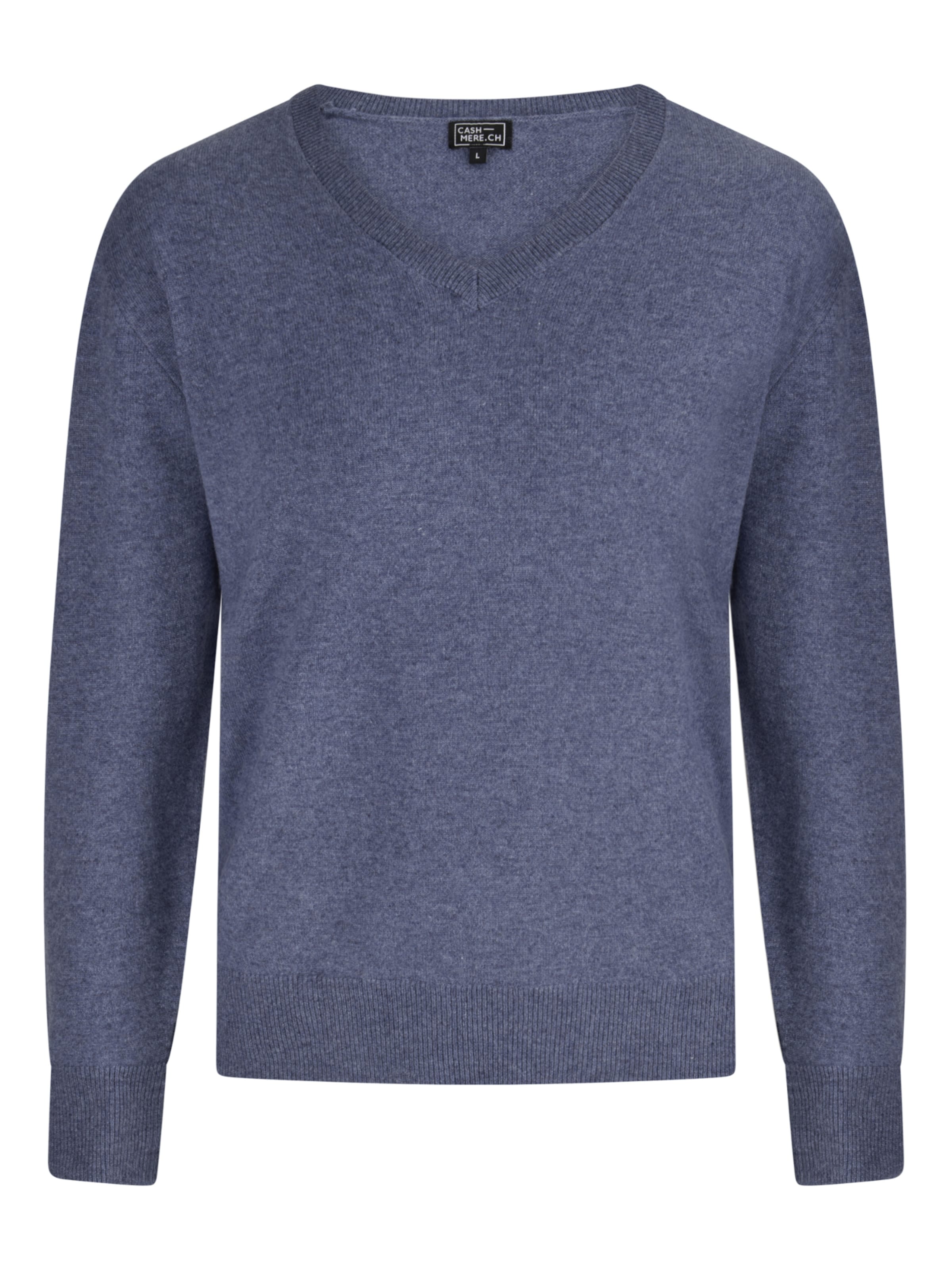 Pullover di CASH-MERE.CH in blu: frontale