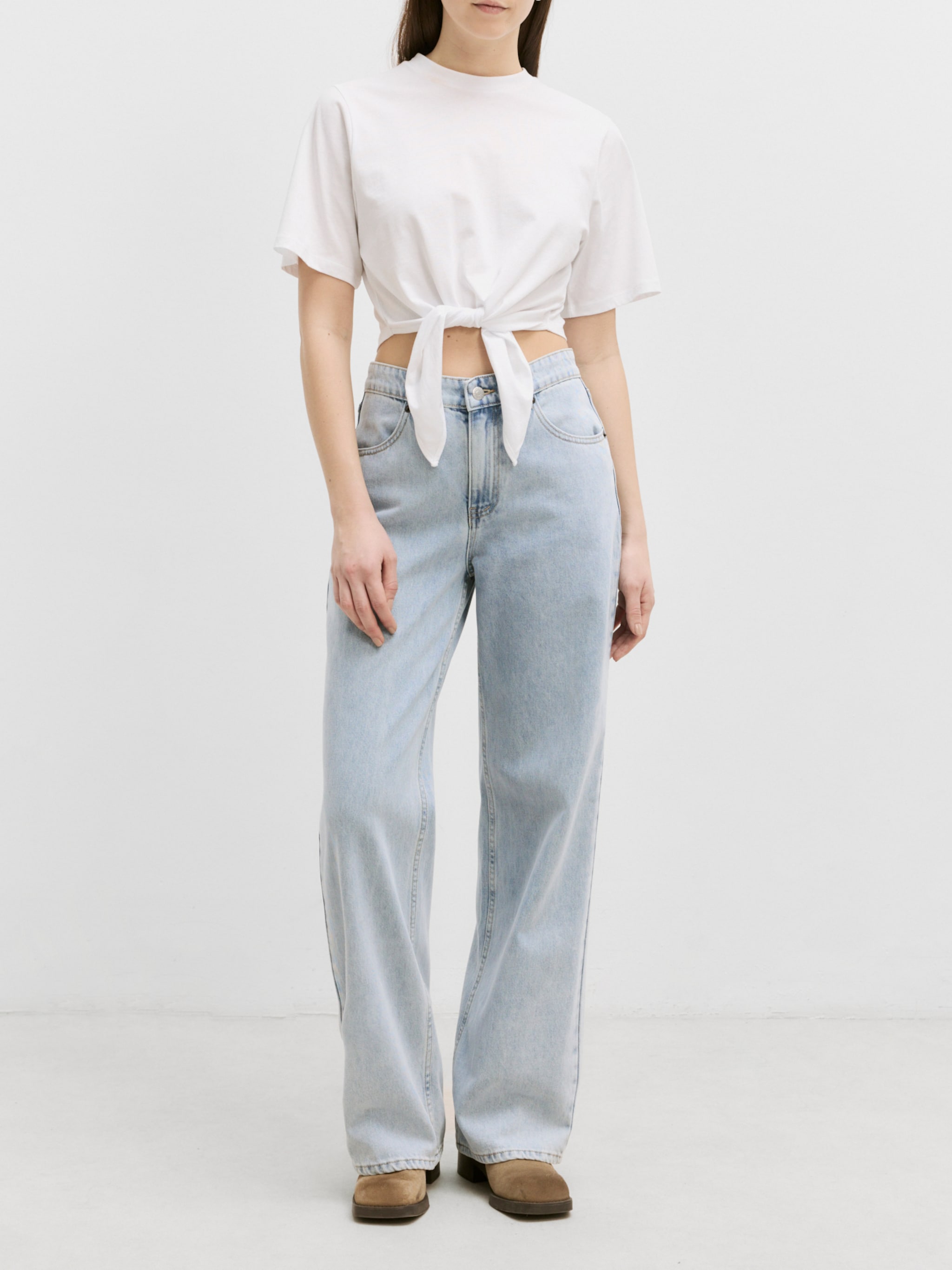 EDITED Produkte Shirt 'Domenica' weiß