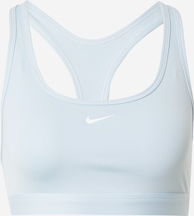 NIKE Soutien de desporto 'Swoosh' em azul pastel / branco, Vista do produto