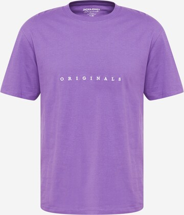 T-Shirt 'Copenhagen' JACK & JONES en violet : devant