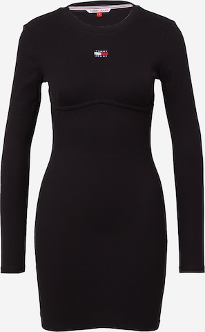 Tommy Jeans Dress in Black: front