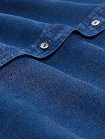 TOM TAILOR Bluse in Blau