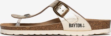 Bayton Pantolette 'Cordoba' in Gold: predná strana