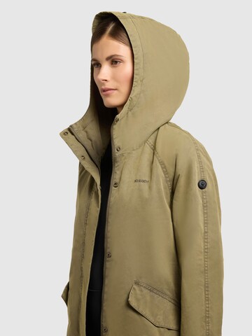 khujo Between-seasons coat 'Leal' in Green