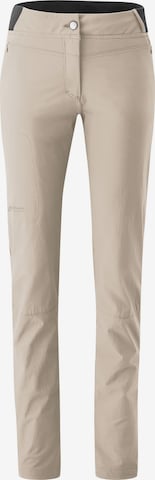 Maier Sports Regular Outdoorbroek 'Inara' in Beige: voorkant