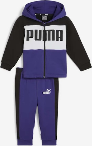 Survêtement PUMA en bleu : devant