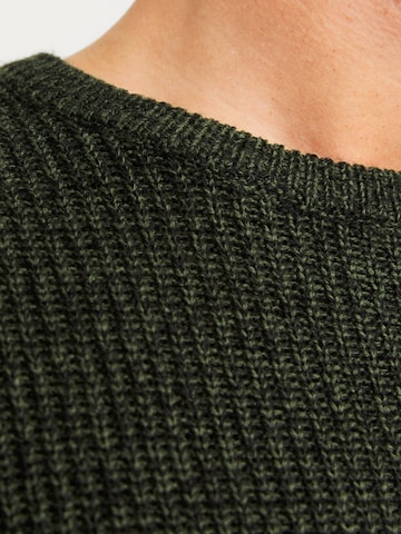 JACK & JONES Sweater 'JJELewis' in Green