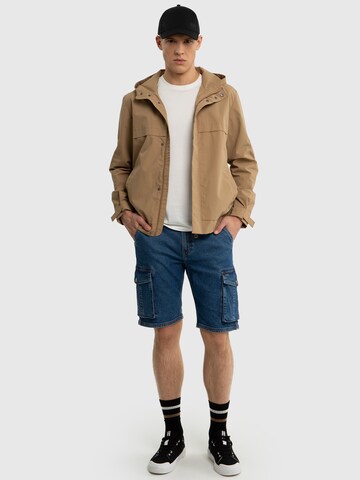 regular Jeans cargo 'Morris' di BIG STAR in blu