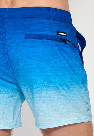 Shorts de bain KOROSHI en bleu