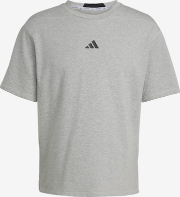 T-Shirt fonctionnel 'D4T X' ADIDAS PERFORMANCE en gris : devant