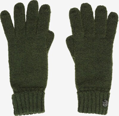 TAMARIS Fingerhandschuhe in khaki / tanne, Produktansicht