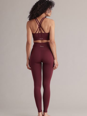 Skinny Leggings 'Always Dressed' Hey Honey en rouge