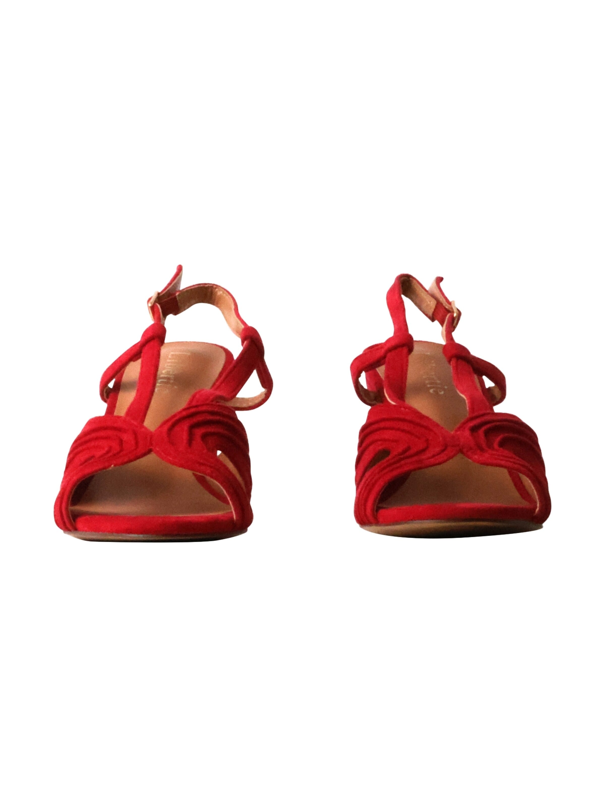 Sandales Super Mode en rouge