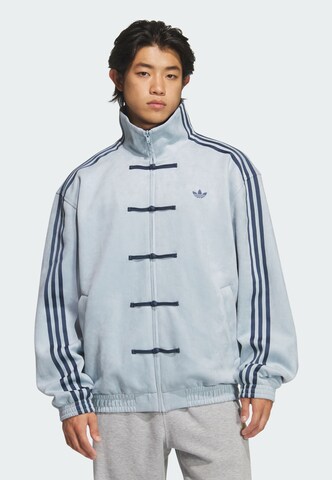 Veste mi-saison 'New Chinese Style Track' ADIDAS ORIGINALS en bleu : devant