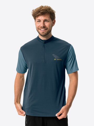 VAUDE Functioneel shirt 'Ledro' in Blauw: voorkant