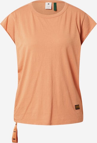 G-Star RAW Shirt in Oranje: voorkant
