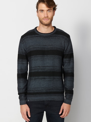 KOROSHI Sweater in Blue: front