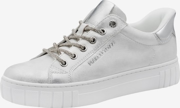 Baskets basses MARCO TOZZI en argent : devant