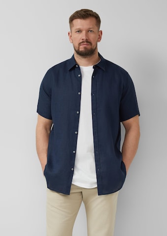 Coupe regular Chemise s.Oliver en bleu