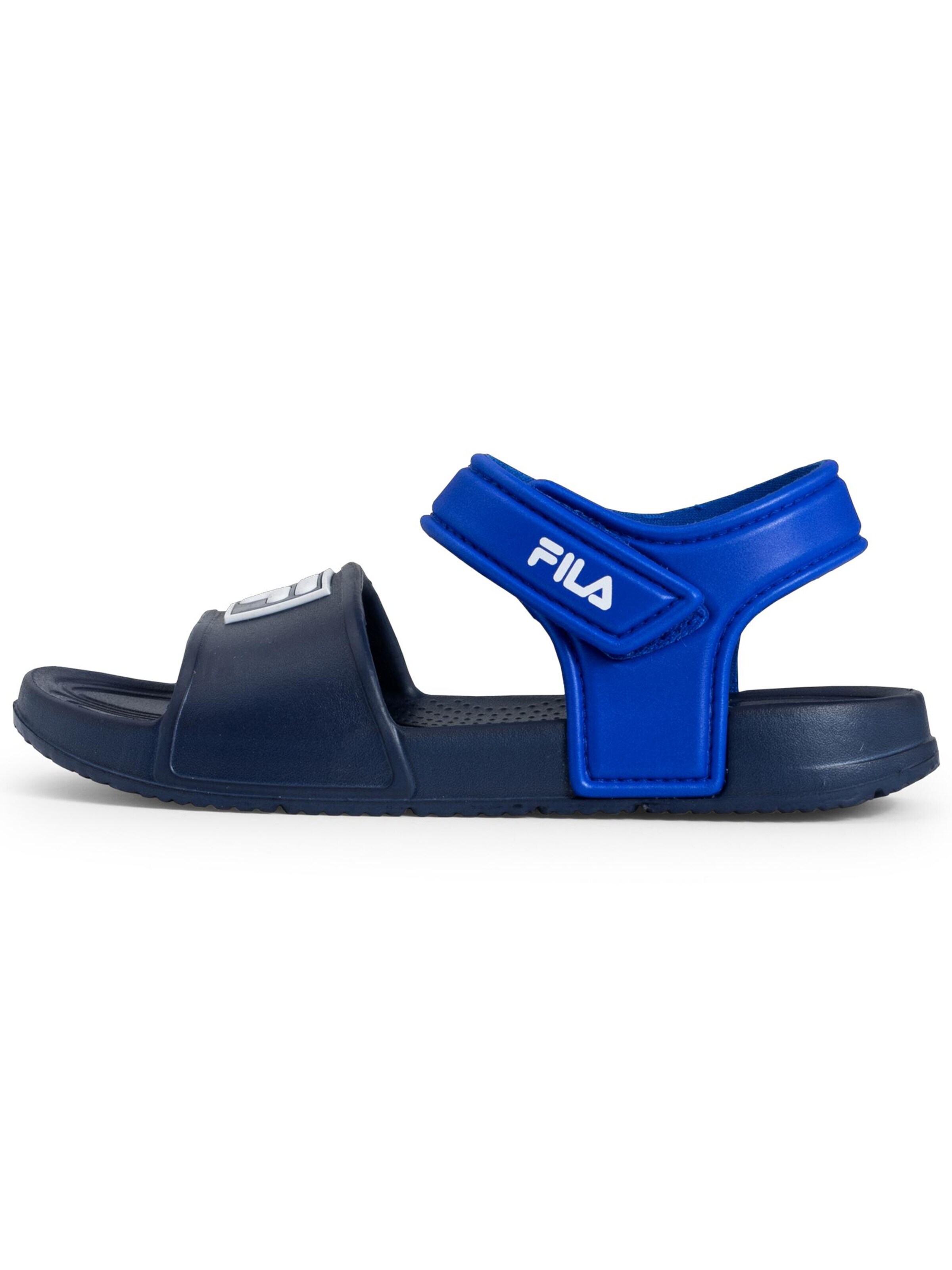 FILA Huisschoenen 'FILA FIORI CB sandal kids' in Blauw: voorkant
