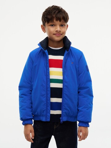 TOMMY HILFIGER Tussenjas 'Heritage Essential' in Blauw: voorkant