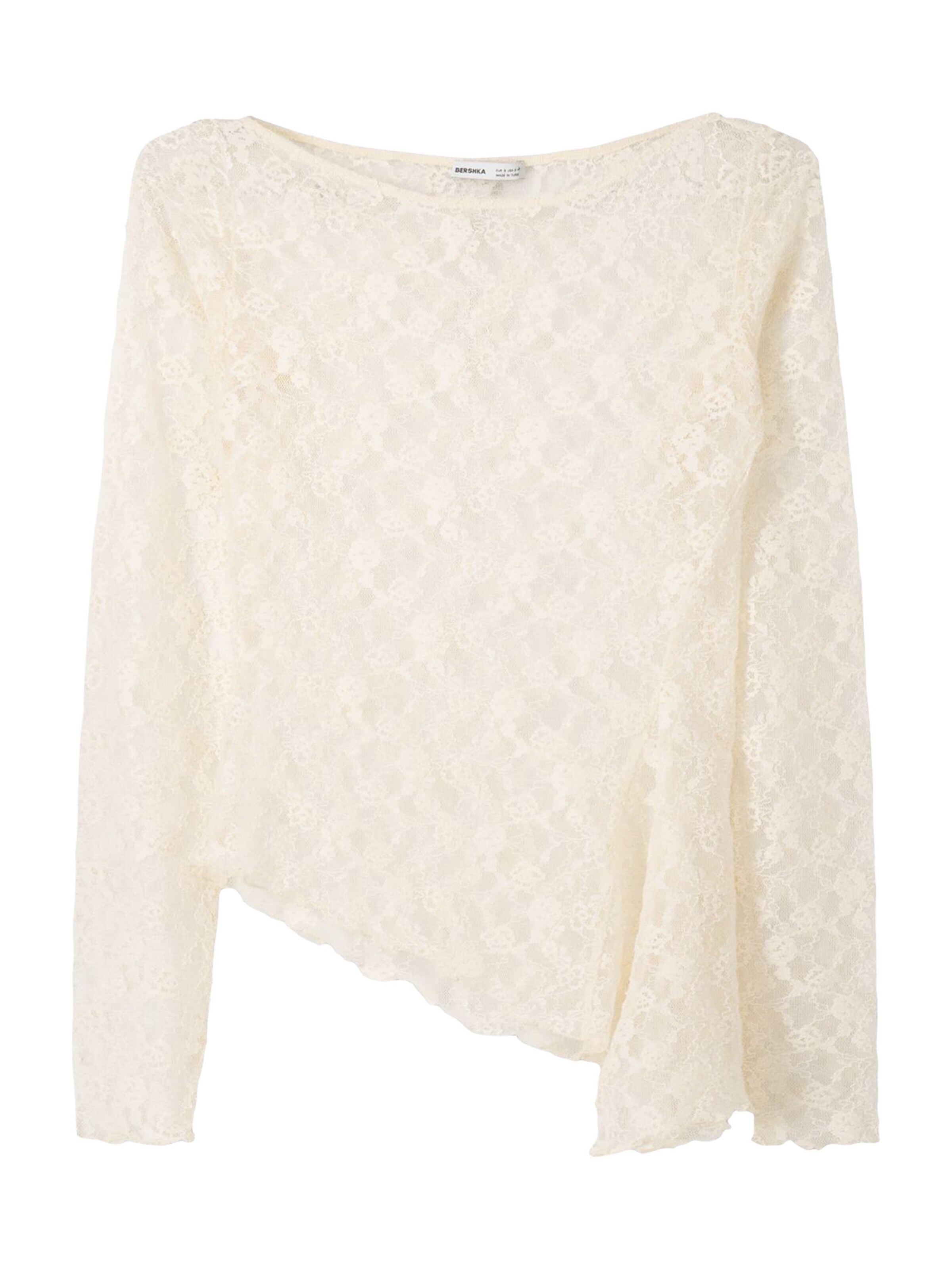 Maglietta di Bershka in beige: frontale