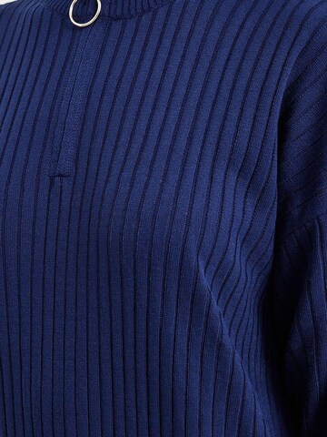 Bigdart Gebreide jurk 'Strickkleider' in Blauw