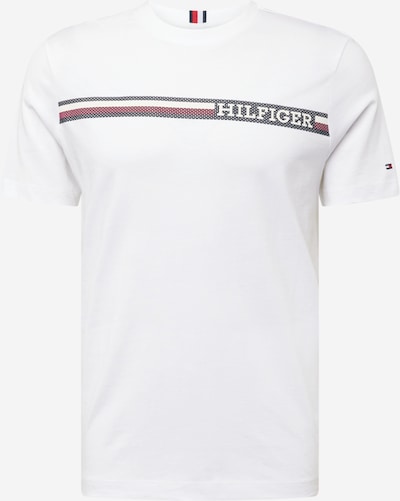 TOMMY HILFIGER Shirt in de kleur Marine / Wijnrood / Wit, Productweergave