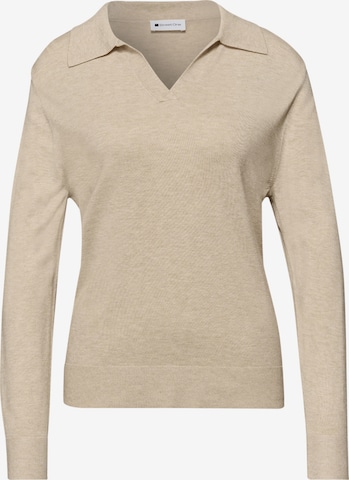 STREET ONE Sweater in Beige: front