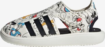 ADIDAS SPORTSWEAR Beach & Pool Shoes 'Disney Mickey' in White: front