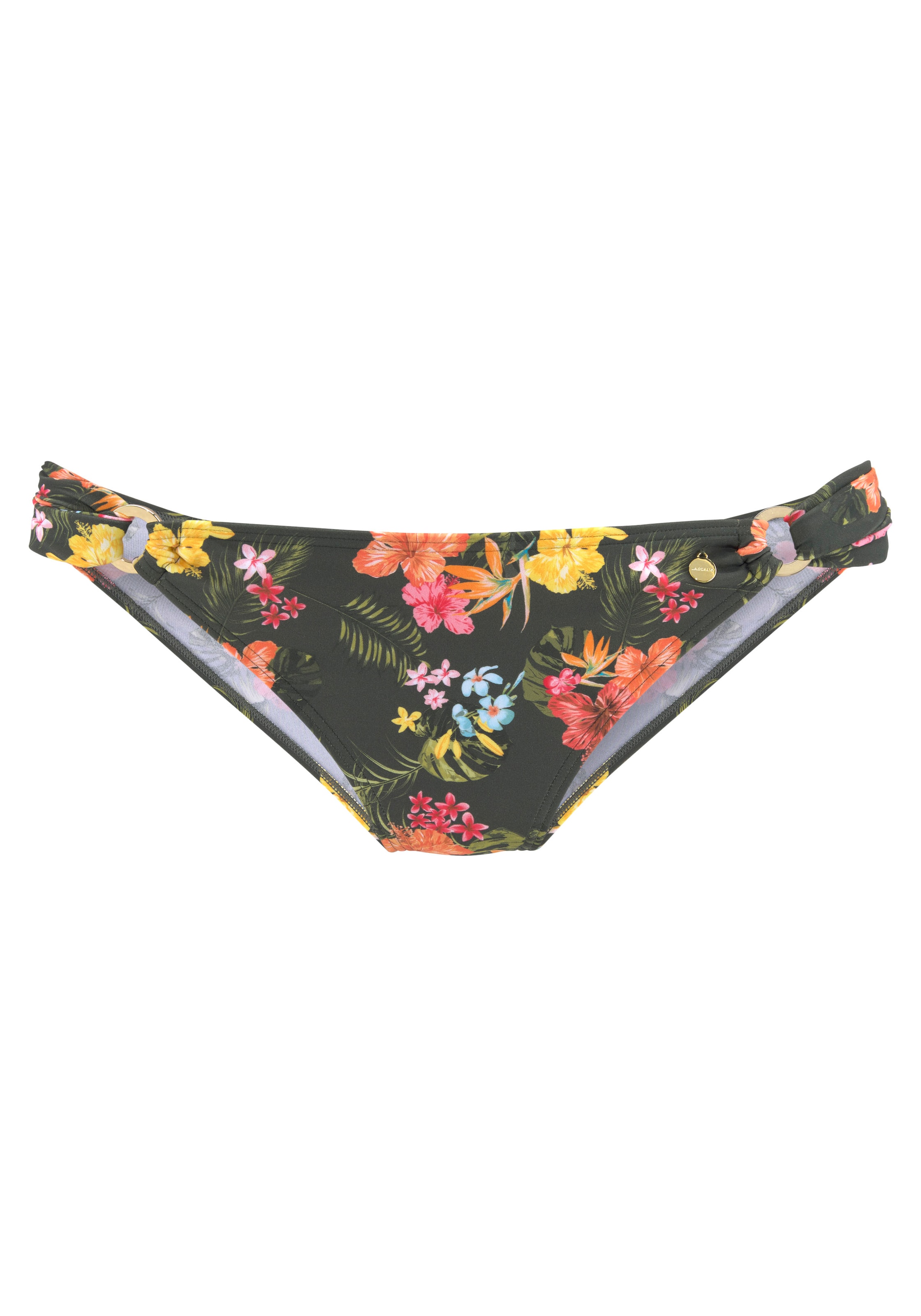 LASCANA Bikini hlačke 'Tahiti ' | zelena barva: sprednja stran