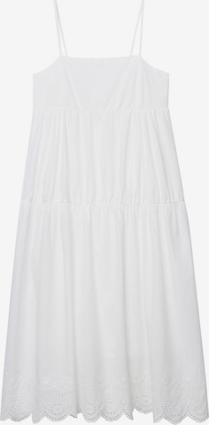MANGO Poletna obleka 'Ceci' | bela barva: sprednja stran