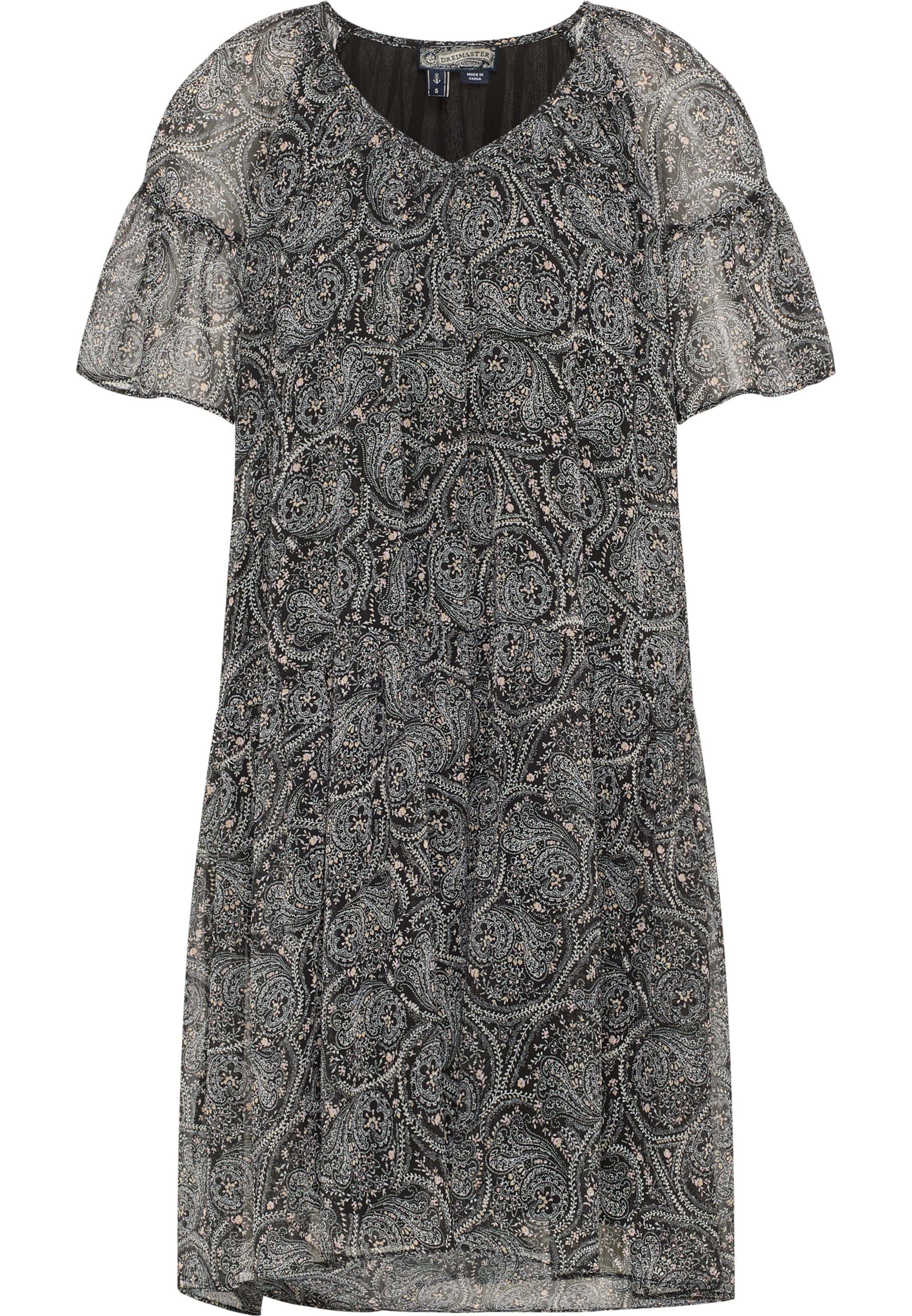 Abito di DreiMaster Vintage in nero: frontale