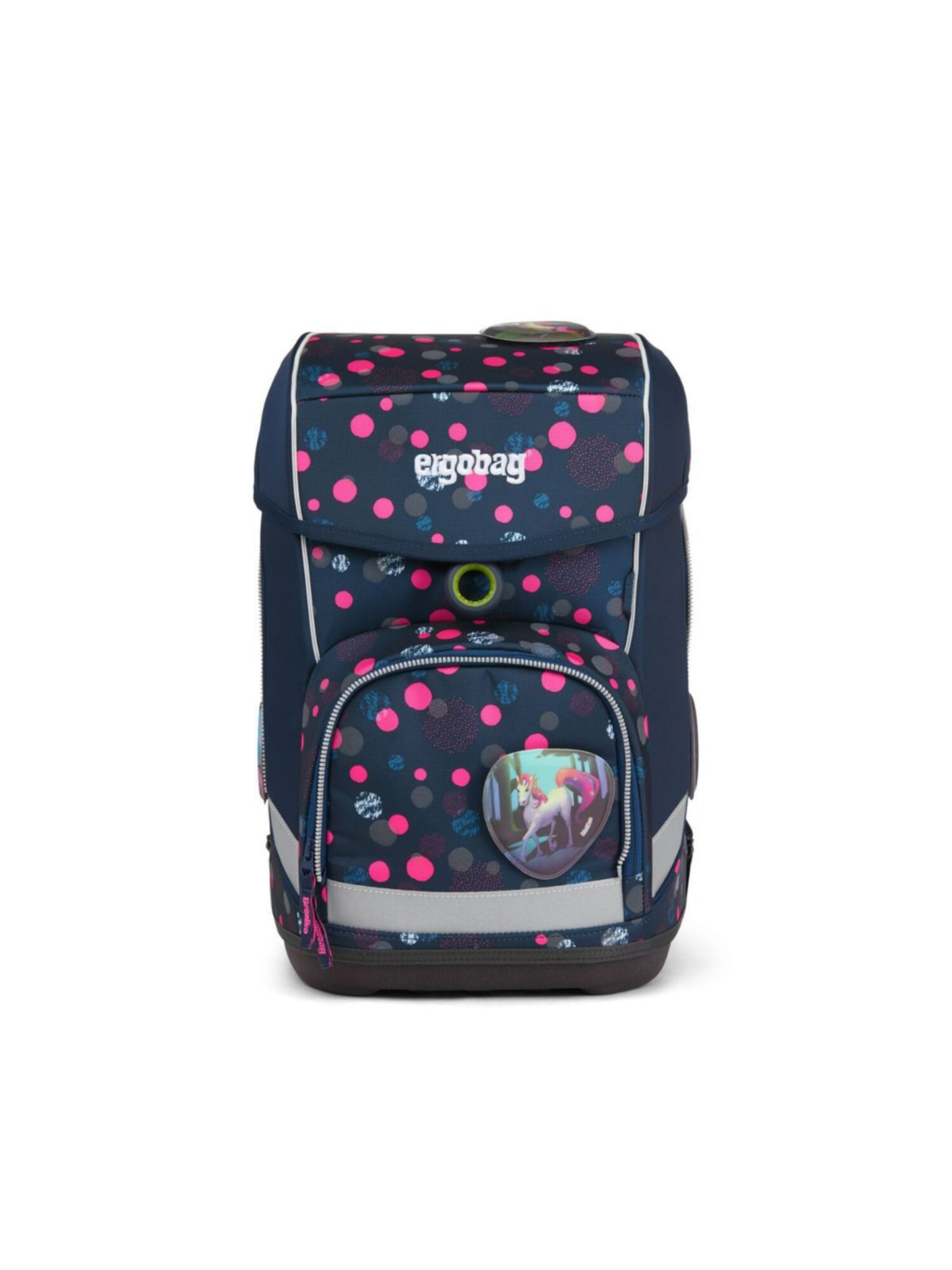 ergobag Backpack 'Cubo Set 5tlg' in Blue