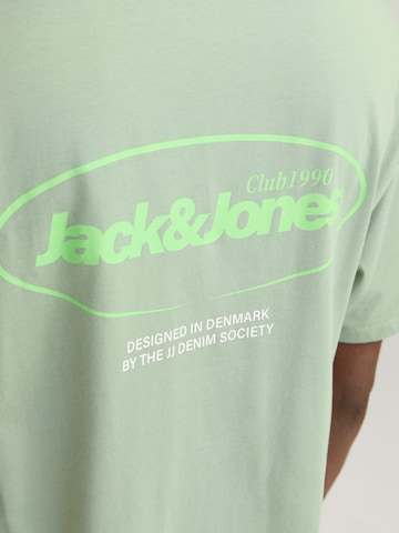 JACK & JONES Koszulka 'JJEBradley' w kolorze zielony