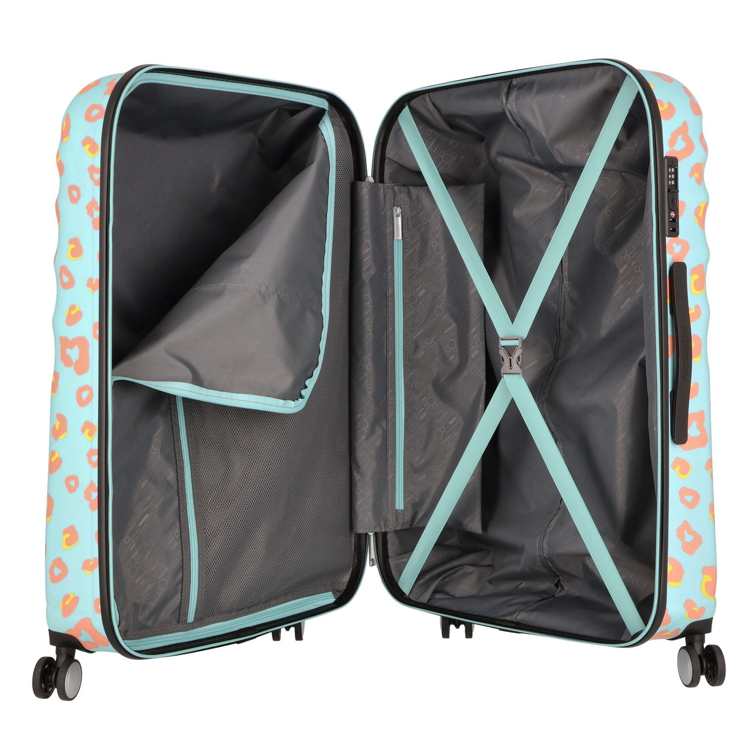 Trolley 'Wavebreaker Disney' di American Tourister in verde