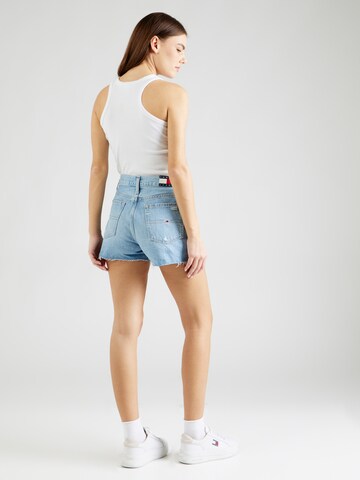 Tommy Jeans Regular Shorts 'Hot' in Blau