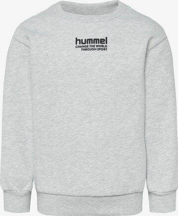 Hummel Sportief sweatshirt in Grijs: voorkant