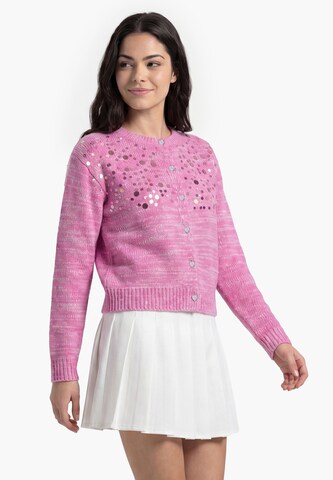 MYMO - Cárdigan 'Young Fashion' en rosa: frente