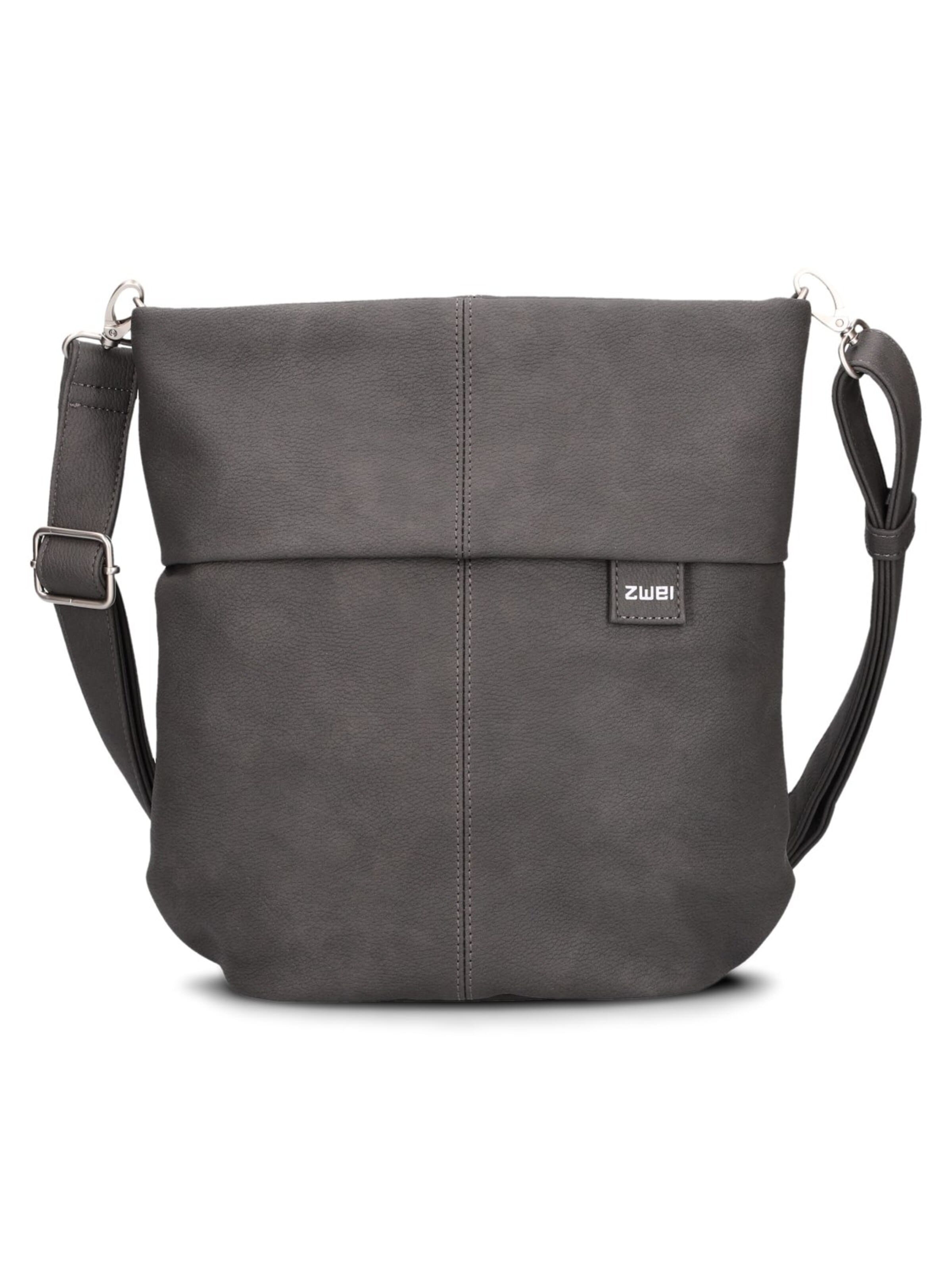 ZWEI Handbag 'MADEMOISELLE.M M90' in Grey