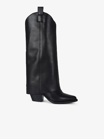GISEL MOIRE Laarzen 'Natasha' in Zwart