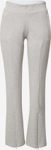 ADIDAS SPORTSWEAR Flared Workout Pants 'Future Icons Badge Of Sport Sport Flare' in Grey: front