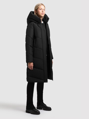 Manteau d’hiver 'Jange2 Matt' khujo en noir