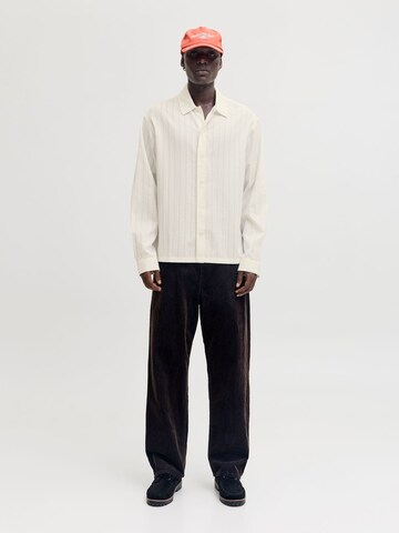 JACK & JONES Comfort Fit Skjorte i hvid