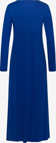 Hanro Nachthemd ' Naila ' in Blauw
