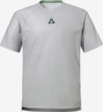 T-Shirt fonctionnel Schöffel en gris : devant