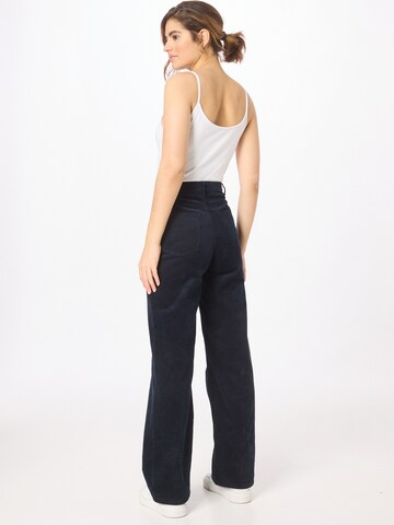 Wide Leg Pantalon Monki en bleu