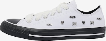 CONVERSE Matalavartiset tennarit 'CTAS' värissä valkoinen: etupuoli