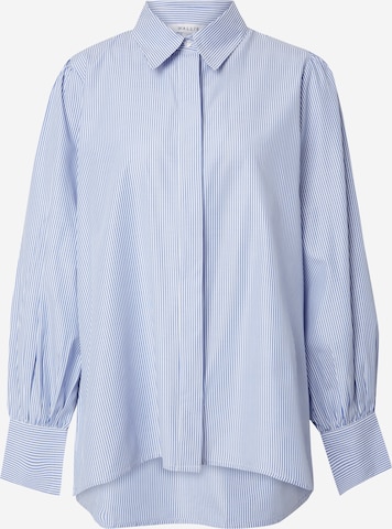 Wallis Blouse in Blauw: voorkant